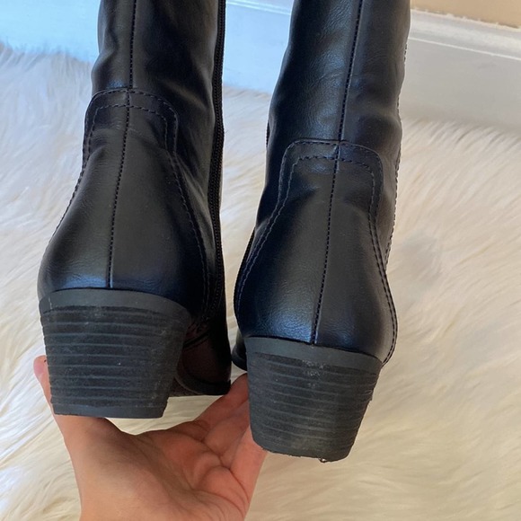 Dr. Scholls Brilliance Tall Boots Black 8.5M - Picture 10 of 11